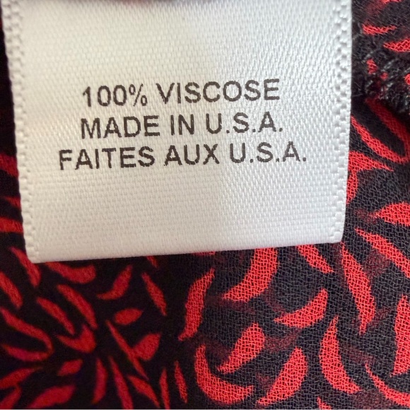 Misa x Revolve Savanna Dress in Mini Red Banana Leaf, Size Small - Picture 9 of 11